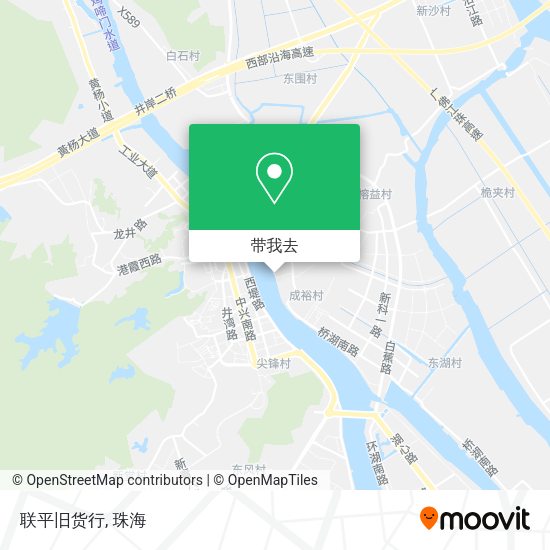 联平旧货行地图