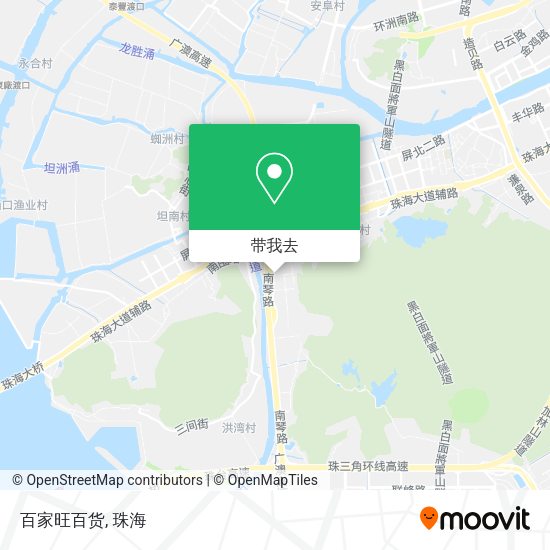 百家旺百货地图