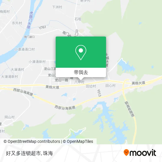 好又多连锁超市地图