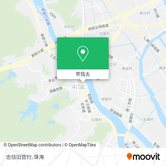 忠信旧货行地图