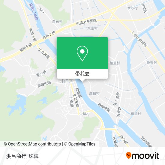 洪昌商行地图