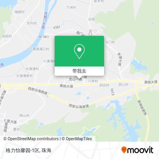 格力怡馨园-1区地图