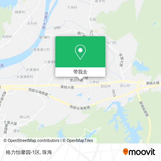 格力怡馨园-1区地图