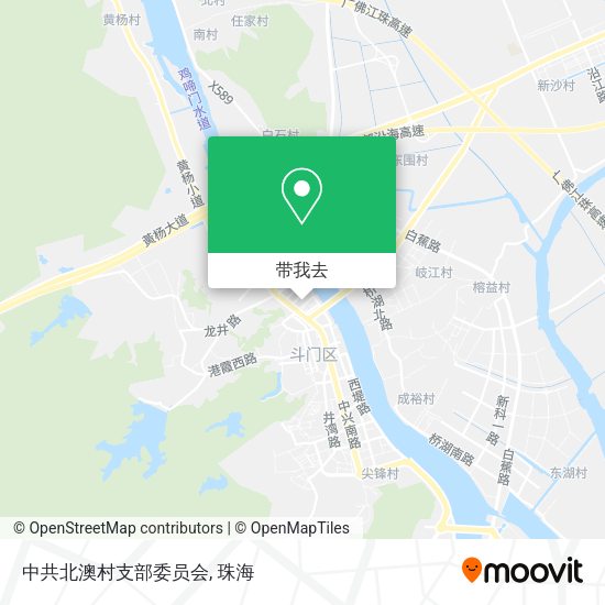 中共北澳村支部委员会地图