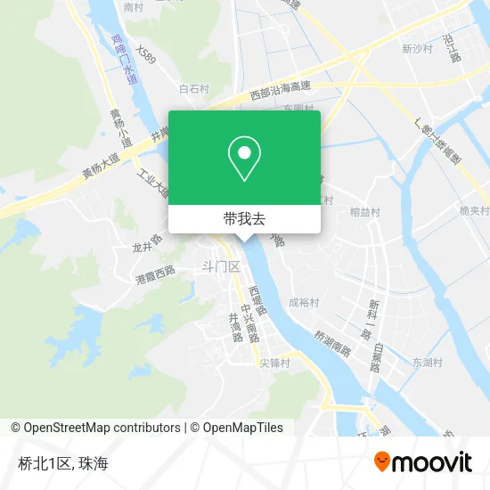 桥北1区地图