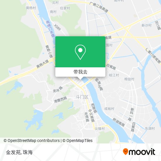 金发苑地图