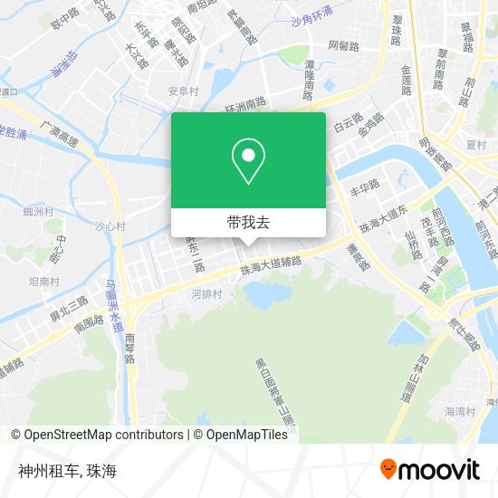 神州租车地图
