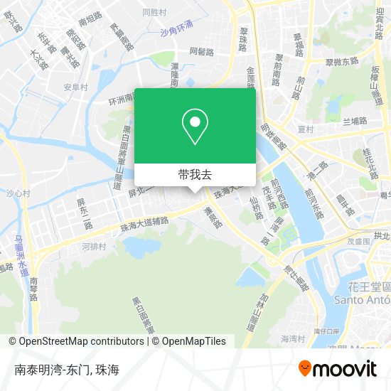 南泰明湾-东门地图