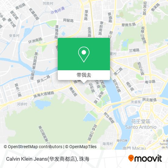 Calvin Klein Jeans(华发商都店)地图