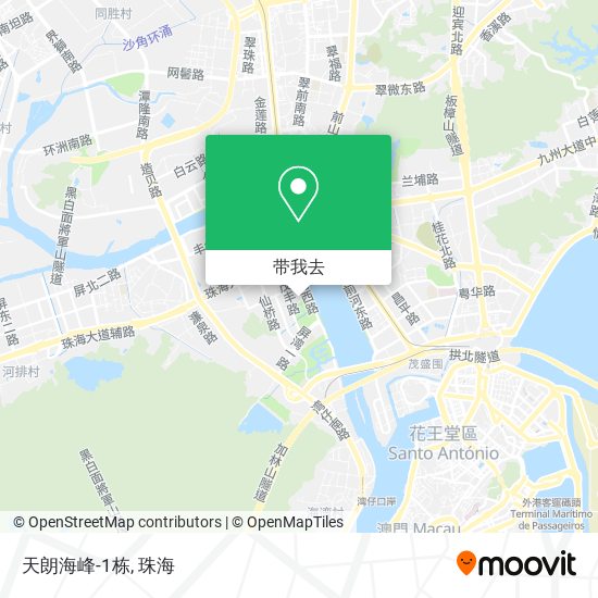 天朗海峰-1栋地图