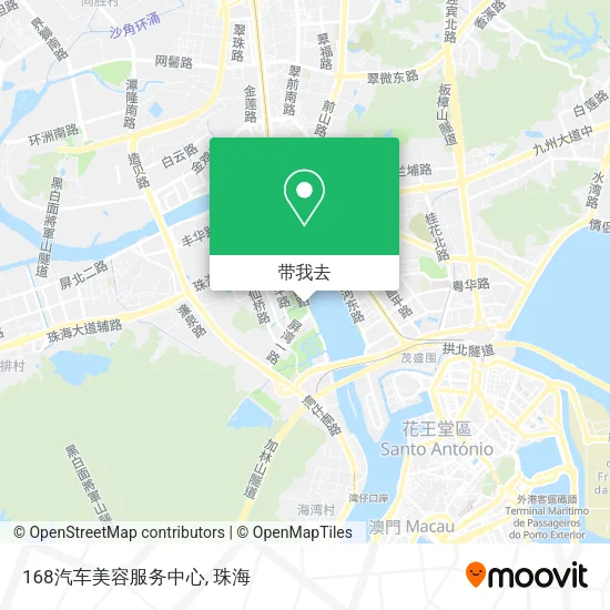 168汽车美容服务中心地图