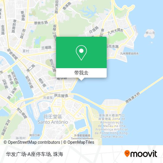 华发广场-A座停车场地图