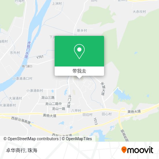 卓华商行地图