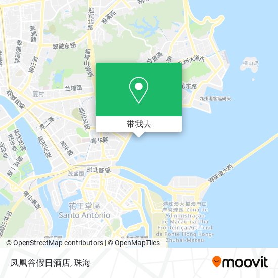 凤凰谷假日酒店地图
