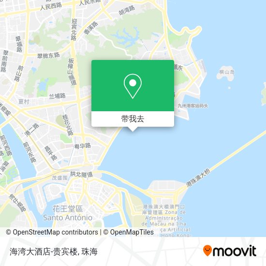 海湾大酒店-贵宾楼地图