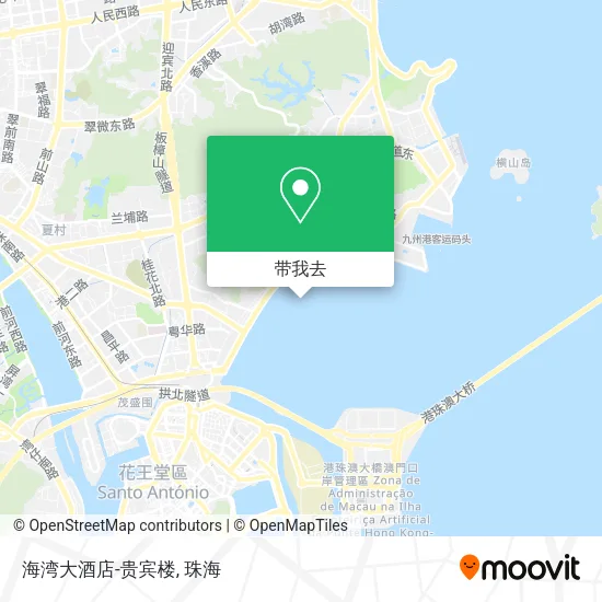 海湾大酒店-贵宾楼地图