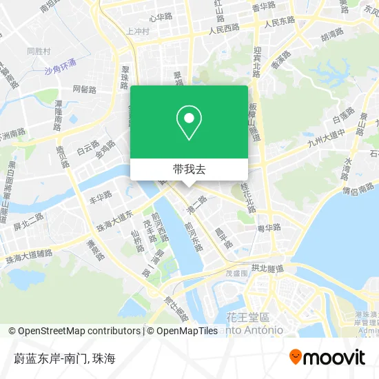 蔚蓝东岸-南门地图