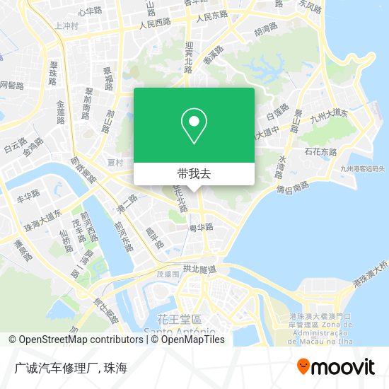 广诚汽车修理厂地图