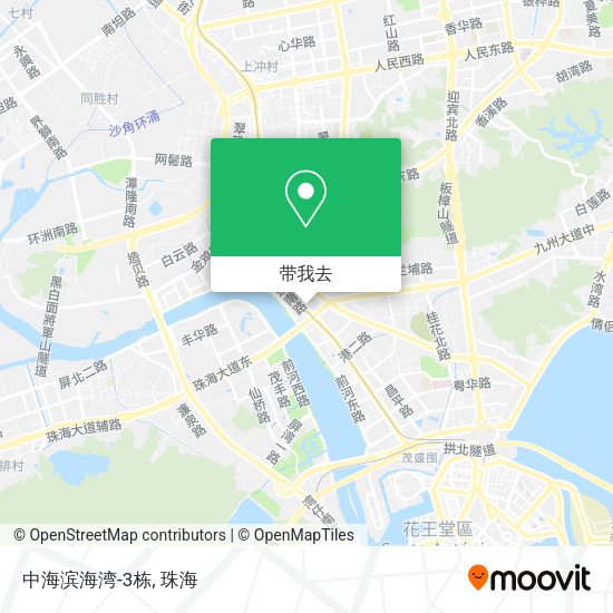 中海滨海湾-3栋地图