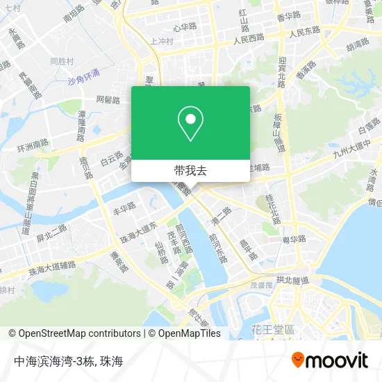 中海滨海湾-3栋地图