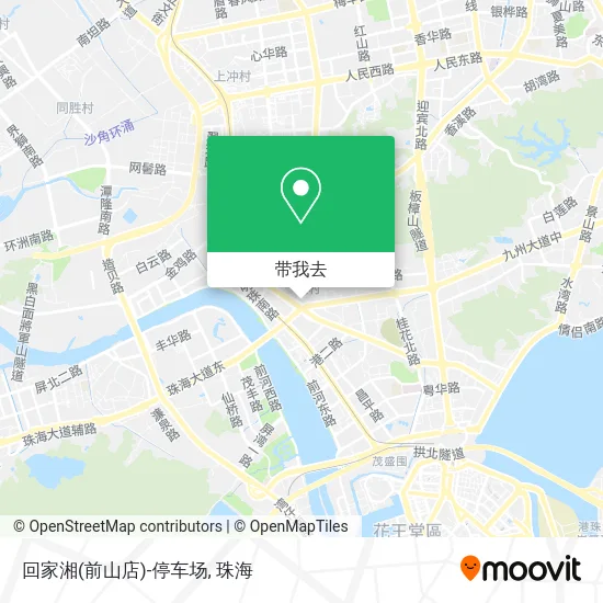 回家湘(前山店)-停车场地图