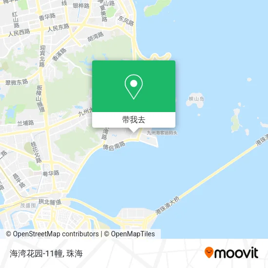 海湾花园-11幢地图