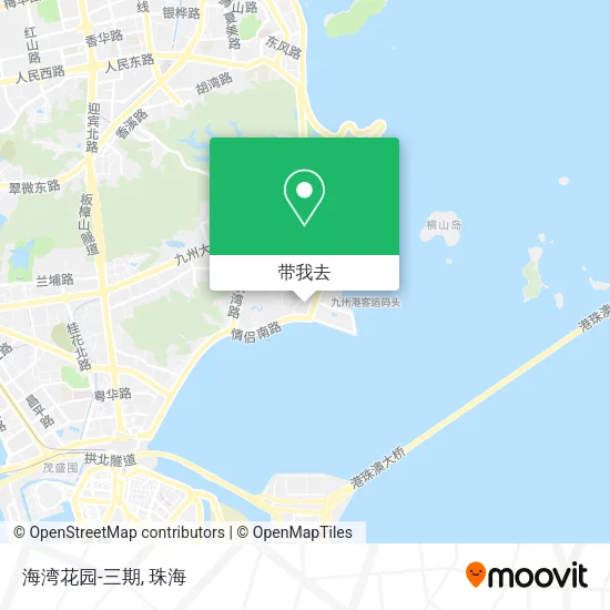海湾花园-三期地图