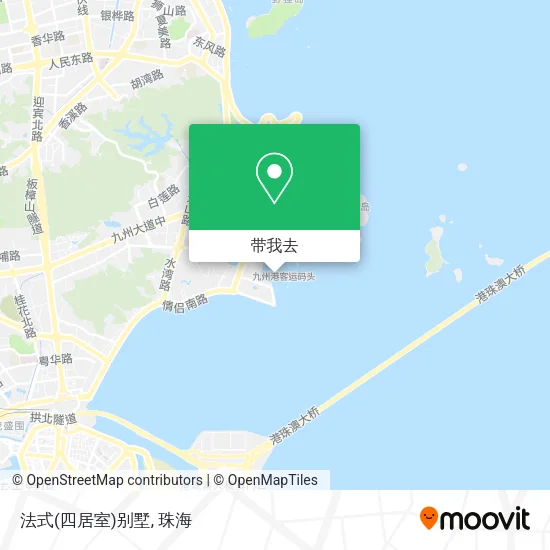 法式(四居室)别墅地图