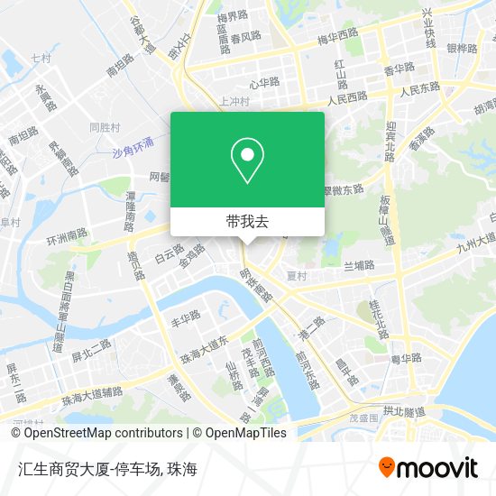 汇生商贸大厦-停车场地图