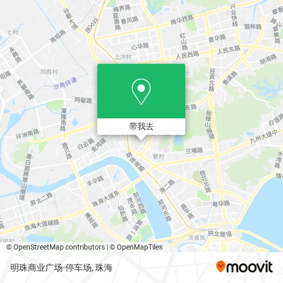 明珠商业广场-停车场地图