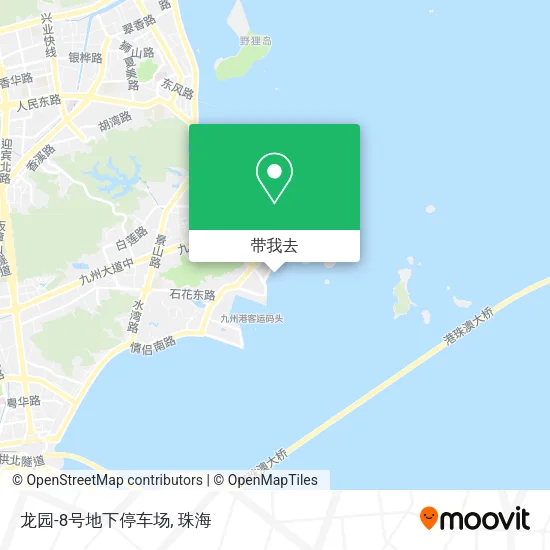 龙园-8号地下停车场地图