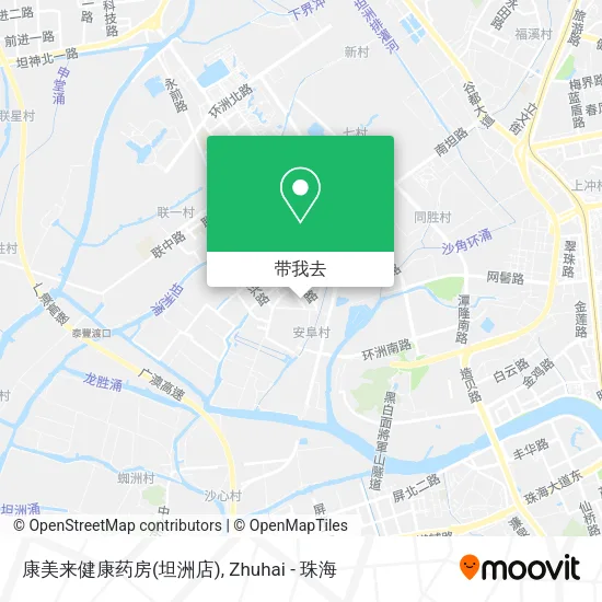 康美来健康药房(坦洲店)地图