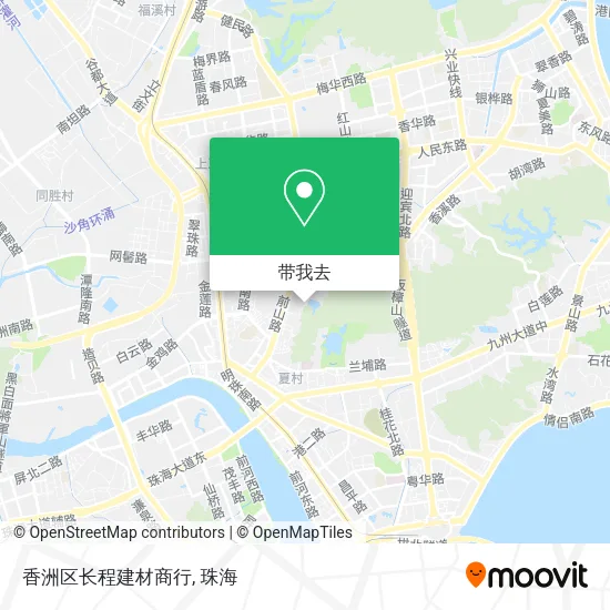 香洲区长程建材商行地图