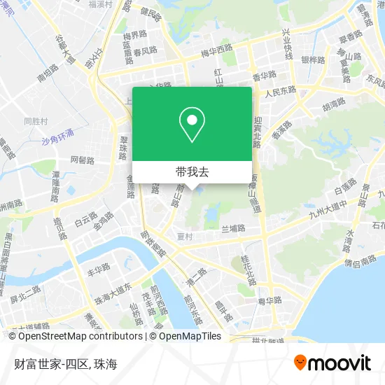 财富世家-四区地图