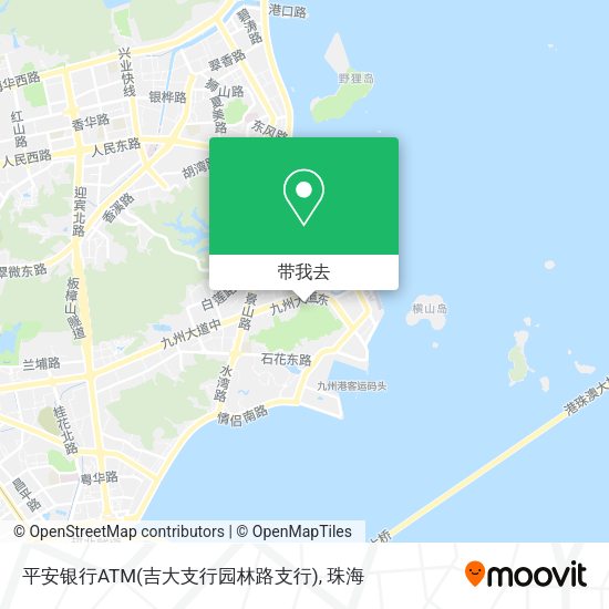 平安银行ATM(吉大支行园林路支行)地图
