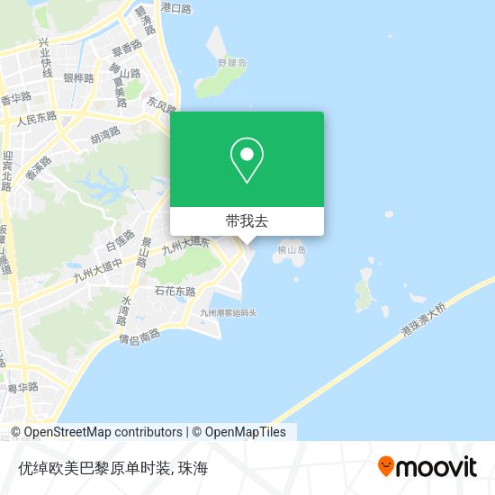 优绰欧美巴黎原单时装地图