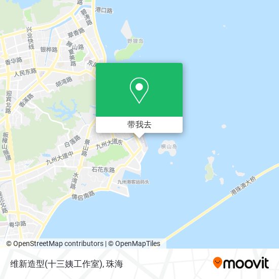 维新造型(十三姨工作室)地图