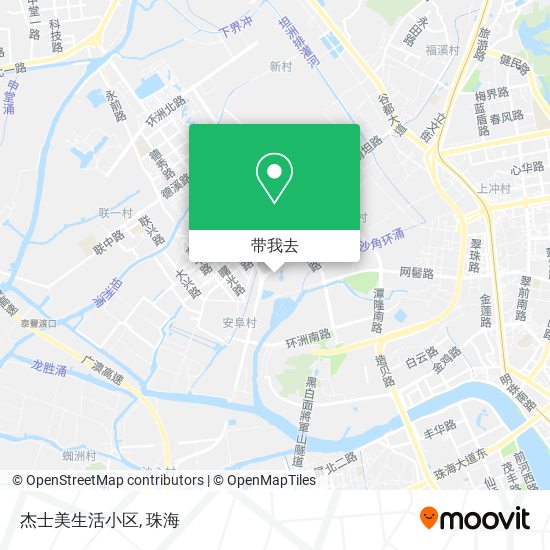 杰士美生活小区地图
