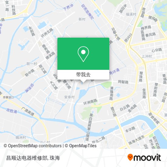 昌顺达电器维修部地图