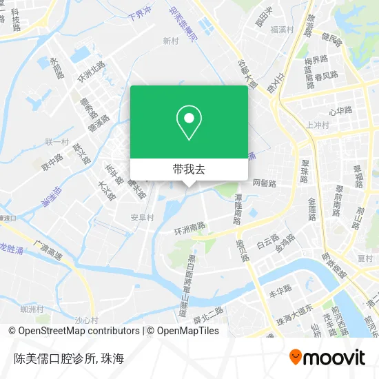 陈美儒口腔诊所地图