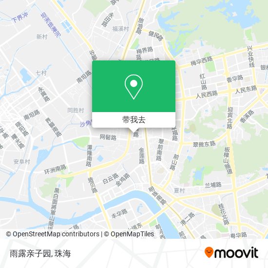 雨露亲子园地图