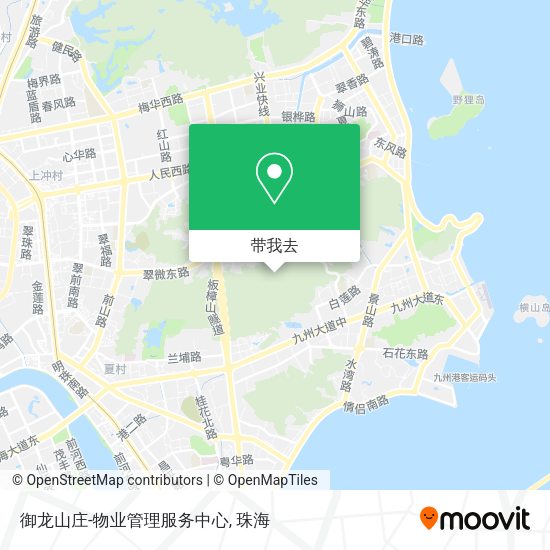 御龙山庄-物业管理服务中心地图