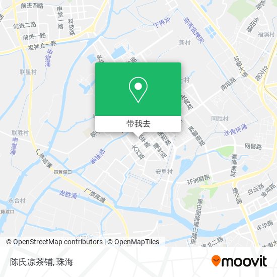 陈氏凉茶铺地图