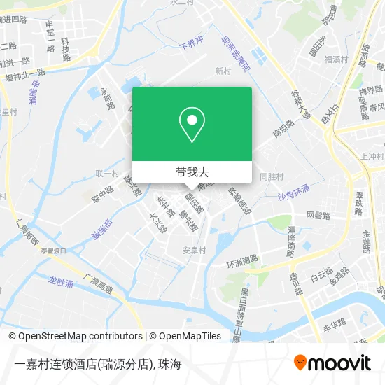 一嘉村连锁酒店(瑞源分店)地图