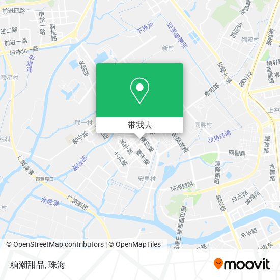 糖潮甜品地图