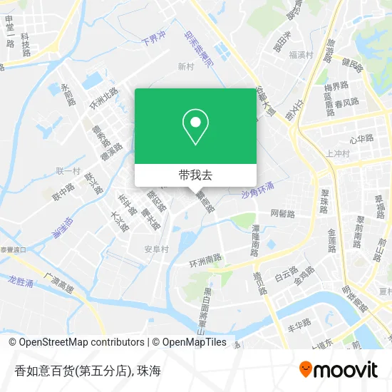 香如意百货(第五分店)地图