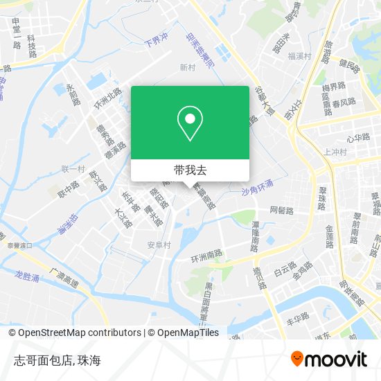 志哥面包店地图