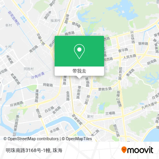 明珠南路3168号-1幢地图