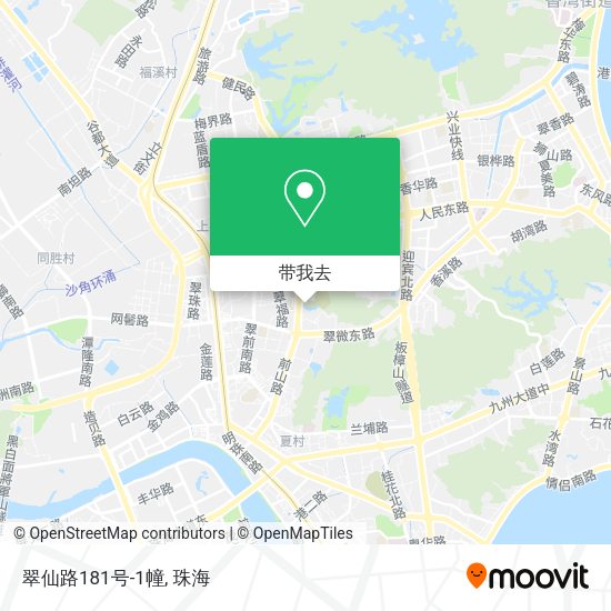 翠仙路181号-1幢地图