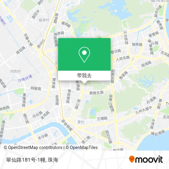 翠仙路181号-1幢地图